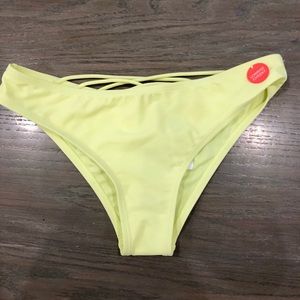 Neon Yellow Swim Bottoms